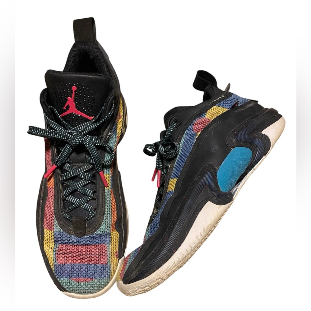 2022 Air Jordan 36 Low 'Black Multi-Color', Men’s Size 11.5